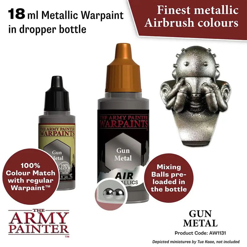 Warpaints Air Metallics: Gun Metal 2