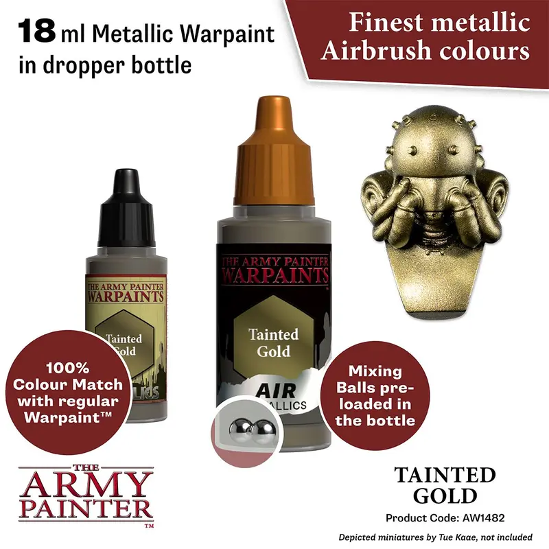 Warpaints Air Metallics: Tainted Gold 2