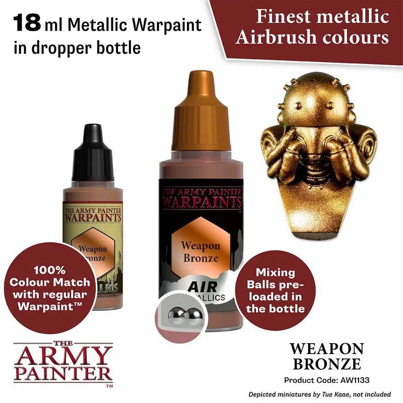 Warpaints Air Metallics: Weapon Bronze 2
