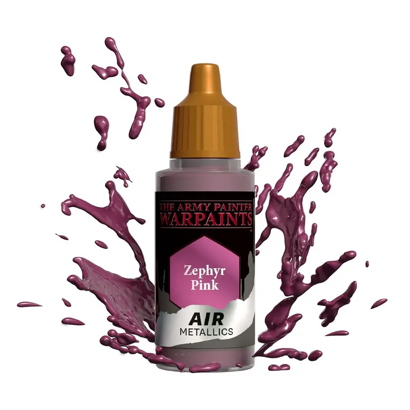 Warpaints Air Metallics: Zephyr Pink 1