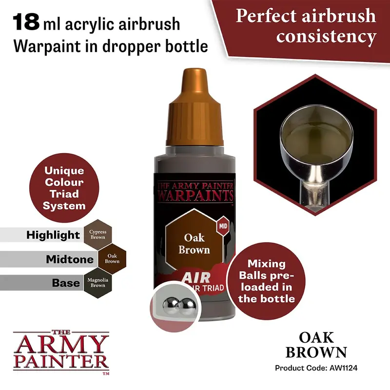 Warpaints Air: Oak Brown 2