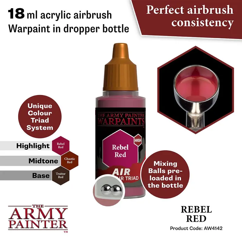 Warpaints Air: Rebel Red 2