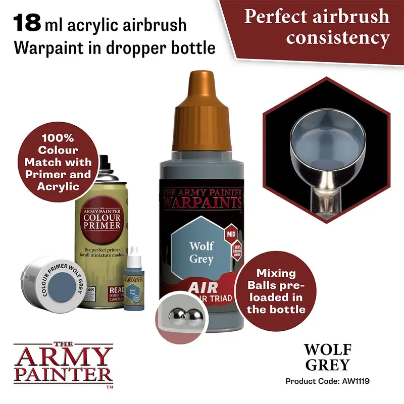 Warpaints Air: Wolf Grey 2