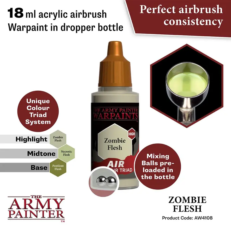 Warpaints Air: Zombie Flesh 2