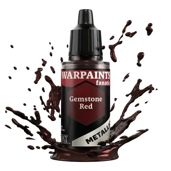 Warpaints Fanatic Metallic: Gemstone Red 1