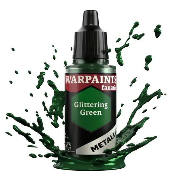Warpaints Fanatic Metallic: Glittering Green 1