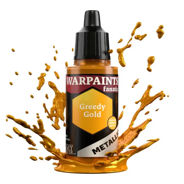 Warpaints Fanatic Metallic: Greedy Gold 1