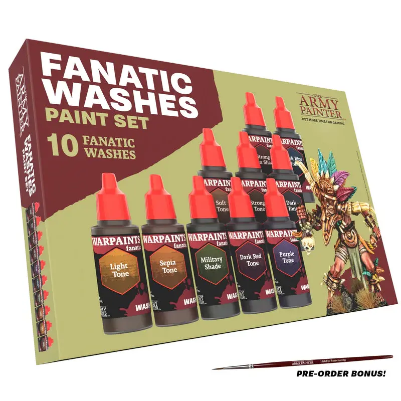 Warpaints Fanatic: Washes Paint Set 1