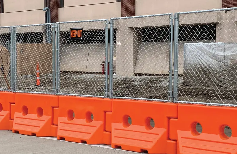 Water Filled Barricade System 2