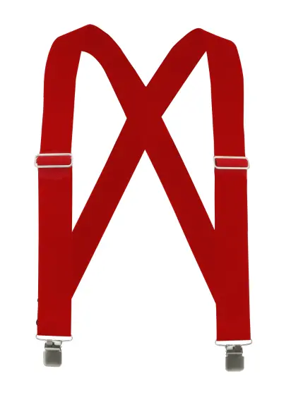 Welch 2" X-Back Gator Clip Suspenders 1