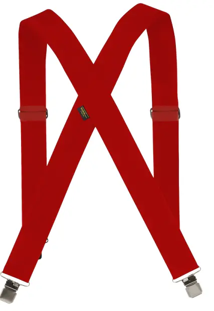 Welch 2" X-Back Gator Clip Suspenders 3