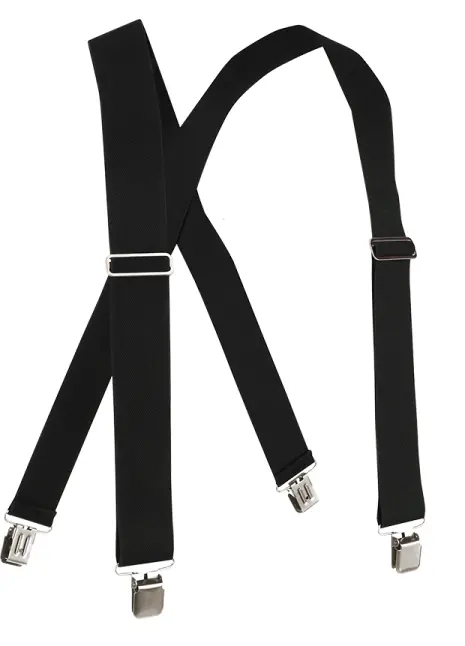 Welch 2" X-Back Gator Clip Suspenders 4