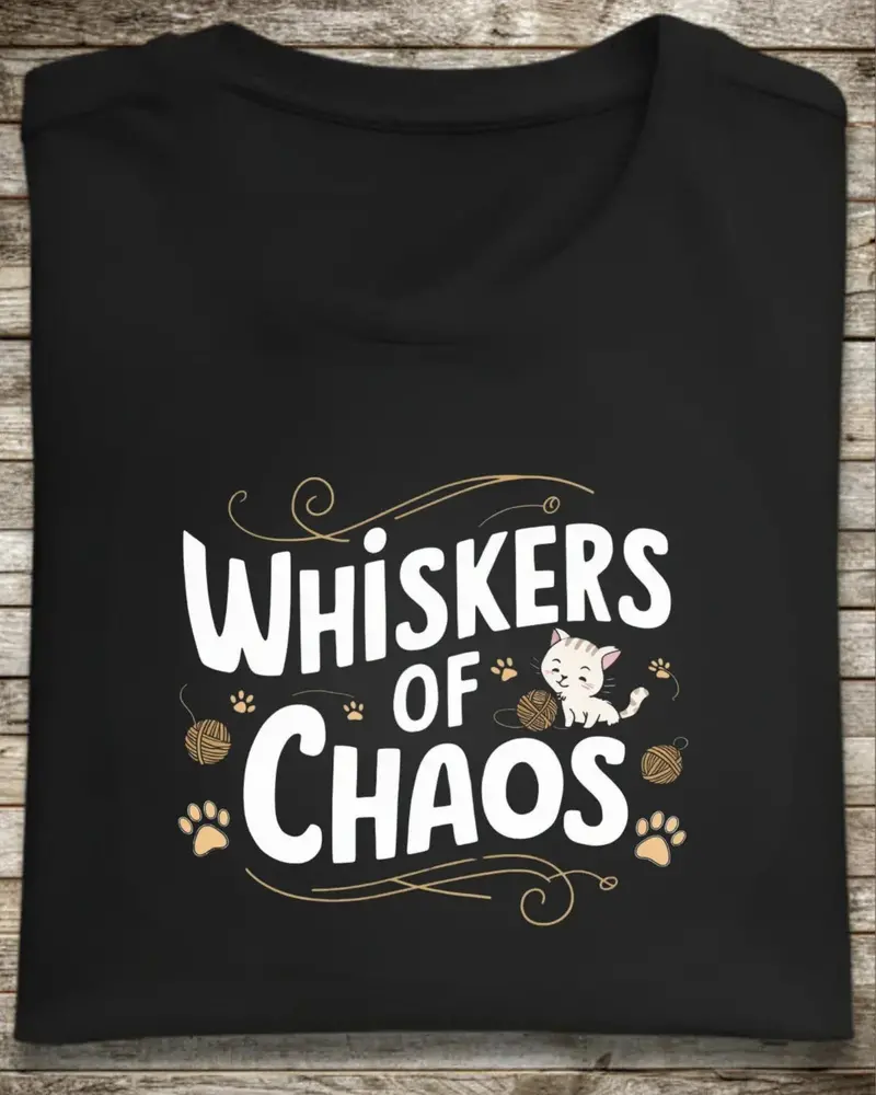 Whiskers Of Chaos Cotton Tshirt 1