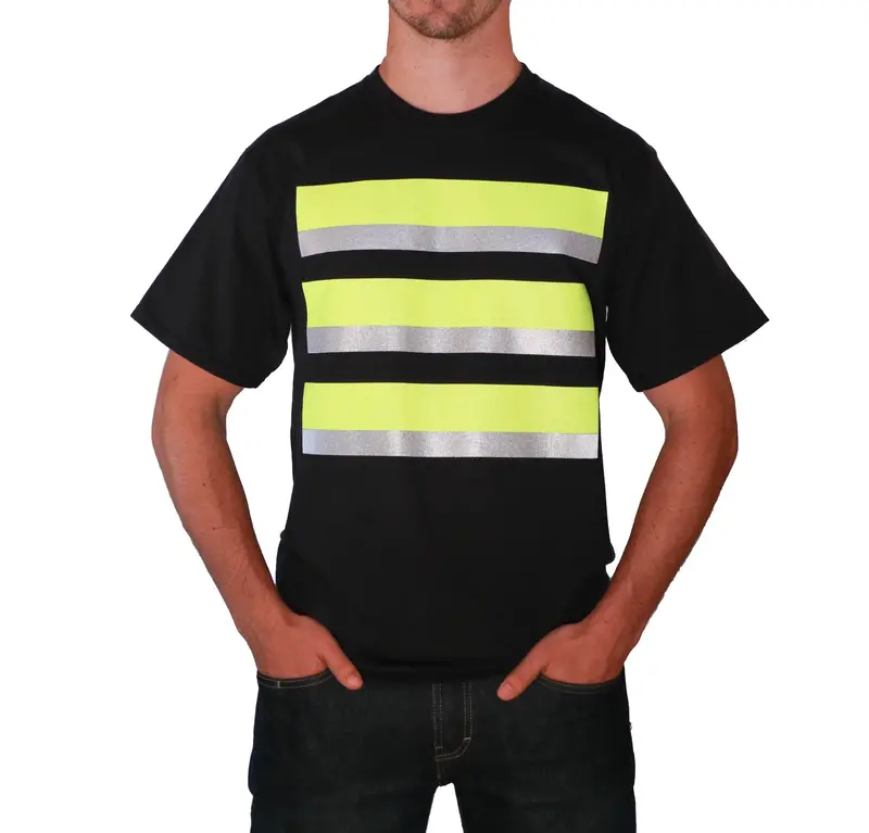 Whistle Workwear Safety Short Sleeve T-Shirt_Black 1