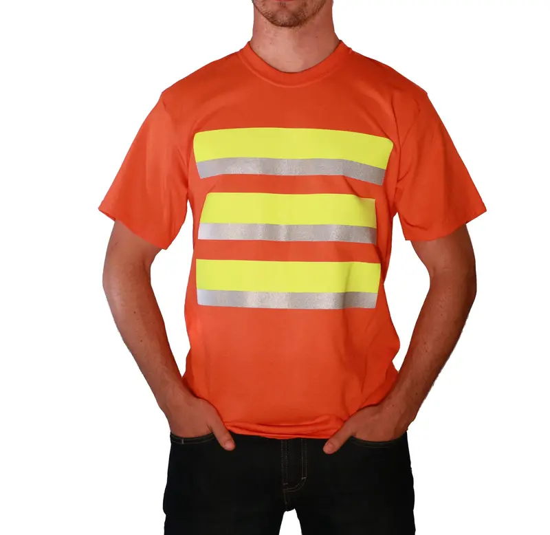 Whistle Workwear Safety Short Sleeve T-Shirt_Orange 1