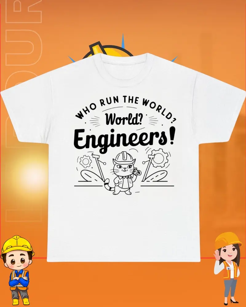 Who Build World Cotton T-Shirt 1