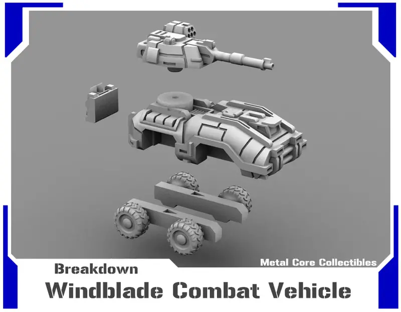 Windblade Combat Vehicle- Firepower 2