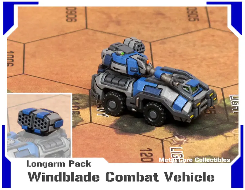 Windblade Combat Vehicle- Longarm 1
