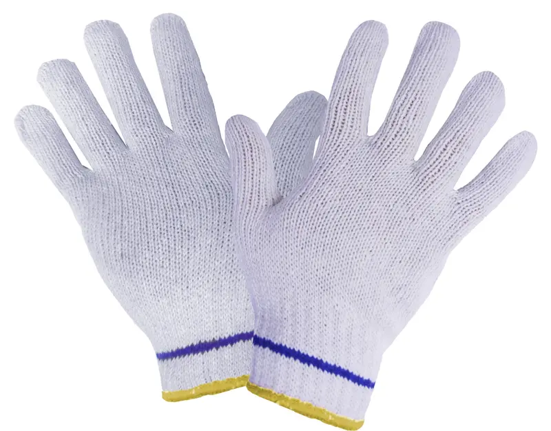 Winter Special Poly/Cotton String Knit Gloves 1