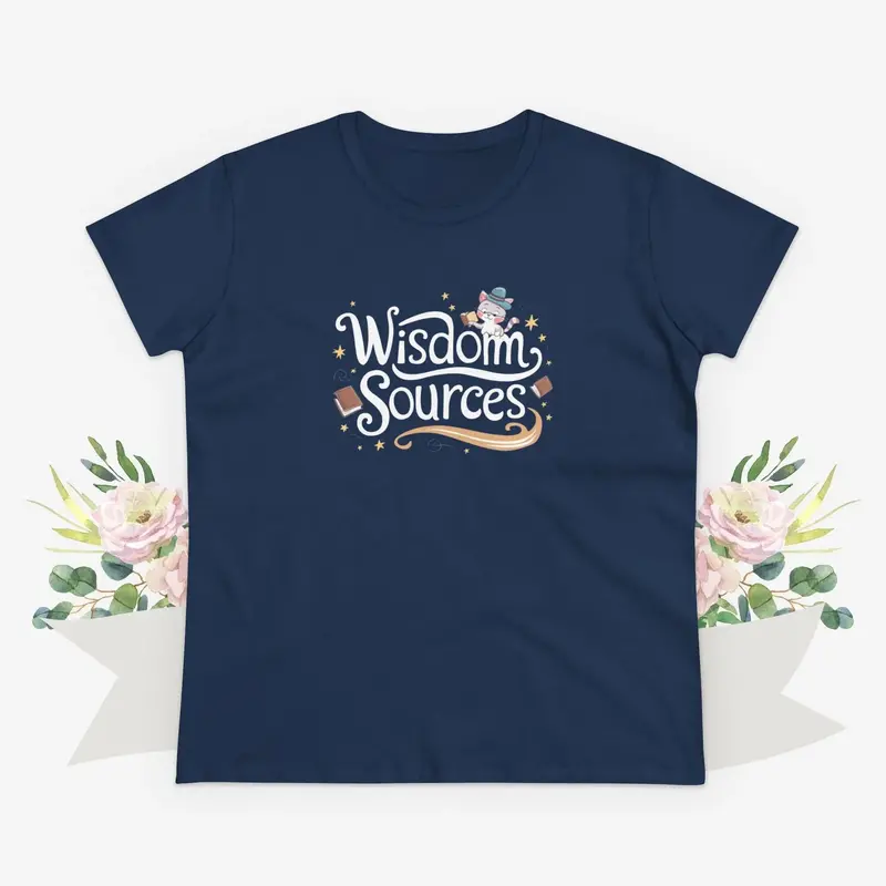 Wisdom Sources Women Graphic Tshirts 10