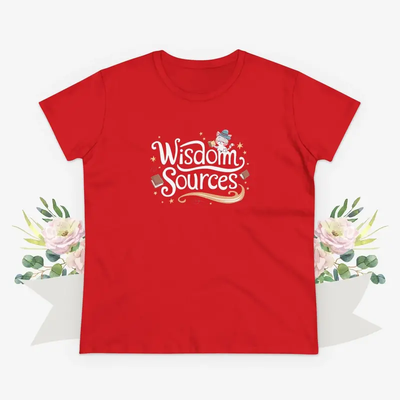 Wisdom Sources Women Graphic Tshirts 20