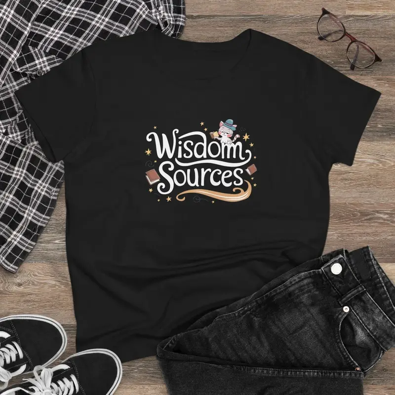 Wisdom Sources Women Graphic Tshirts 3
