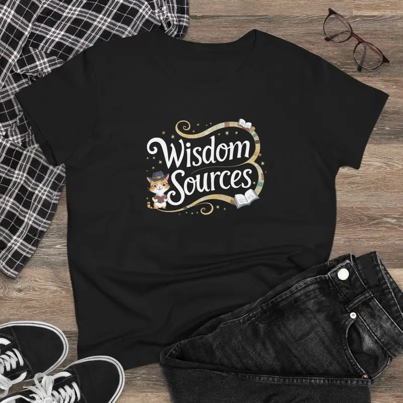 Wisdom Sources Women Graphic Tshirts 3