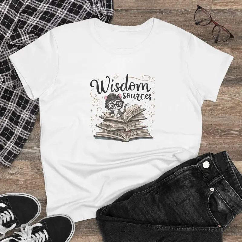 Wisdom Sources Women Graphic Tshirts 3