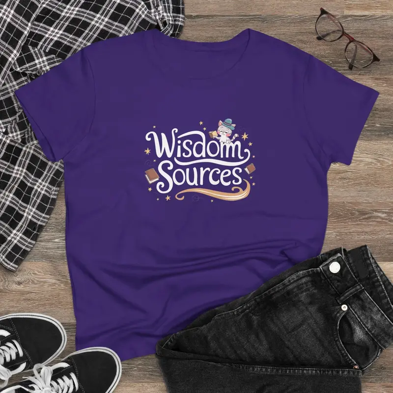 Wisdom Sources Women Graphic Tshirts 5