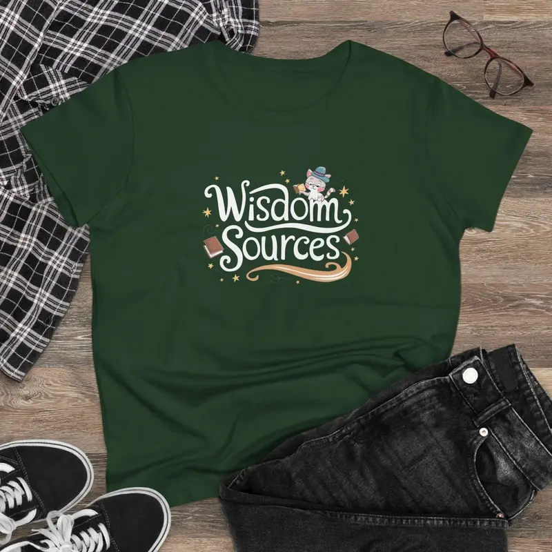 Wisdom Sources Women Graphic Tshirts 6