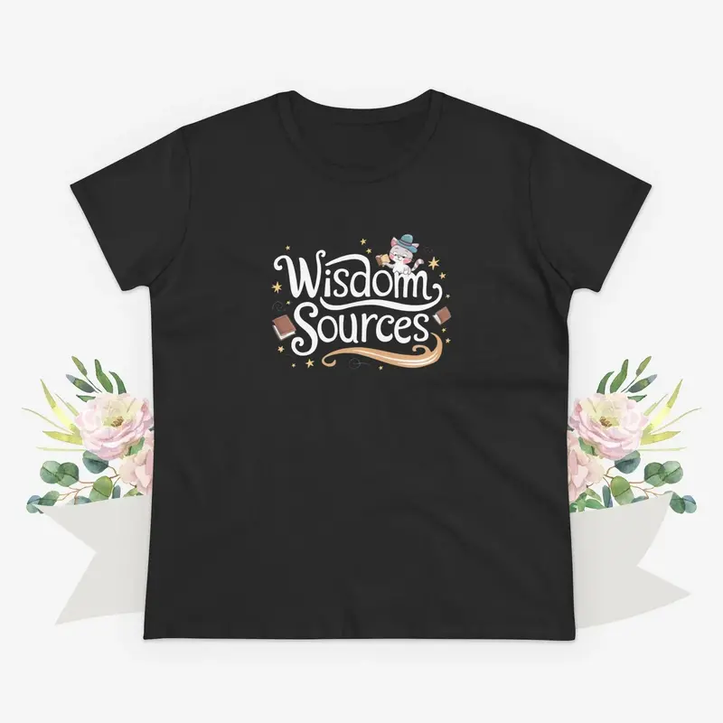 Wisdom Sources Women Graphic Tshirts 8