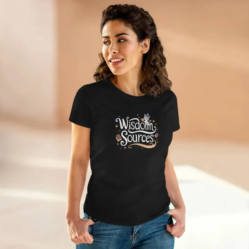 Wisdom Sources Women Graphic Tshirts 9