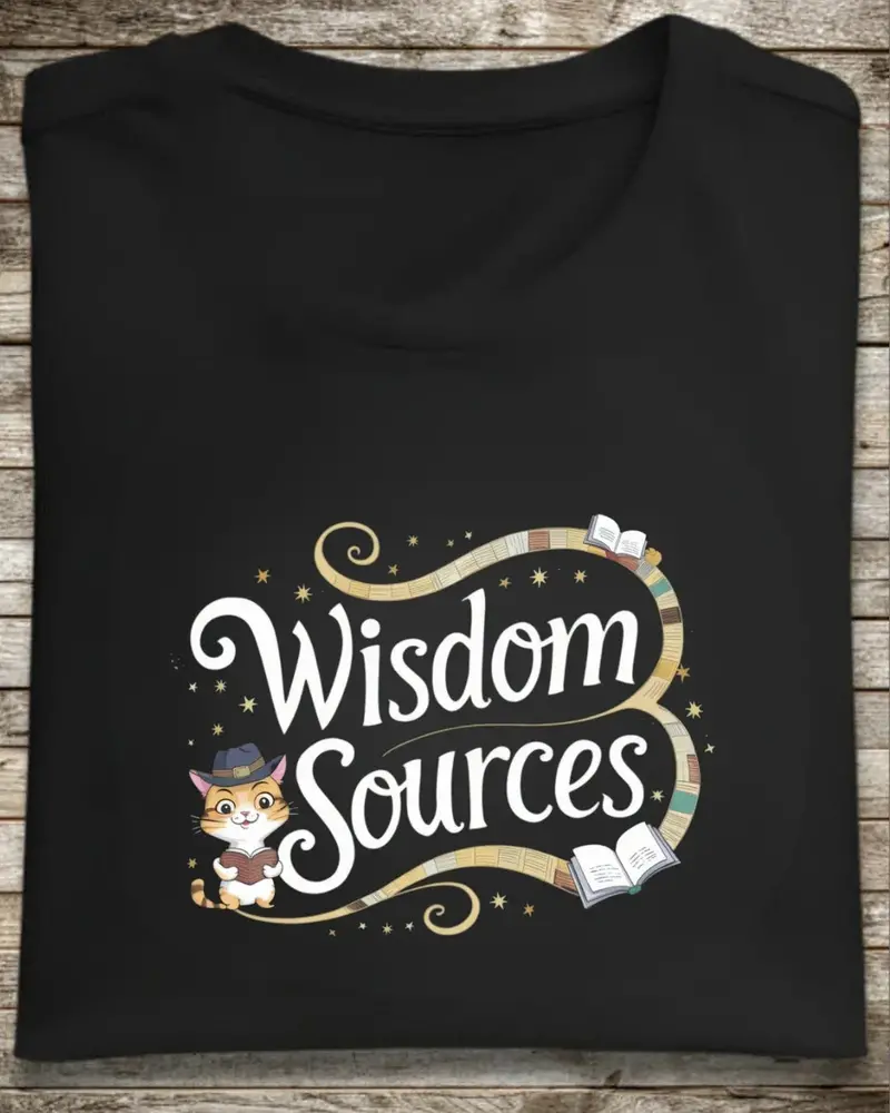 Wisdoms Source Grandma Cotton T-Shirt 1