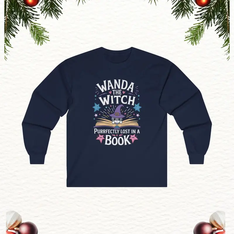 Witch's Wisdom Cotton Long Sleeve Tshirt 4