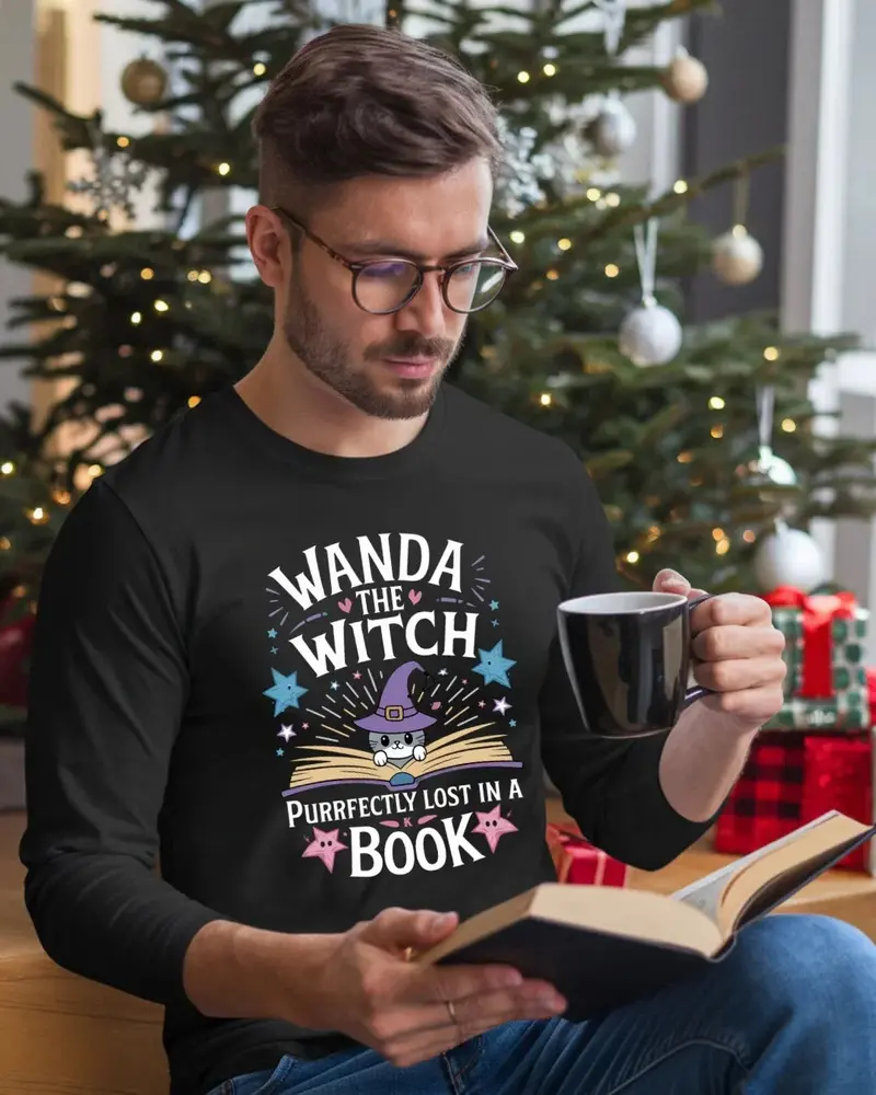 Witch's Wisdom Cotton Long Sleeve Tshirt 6