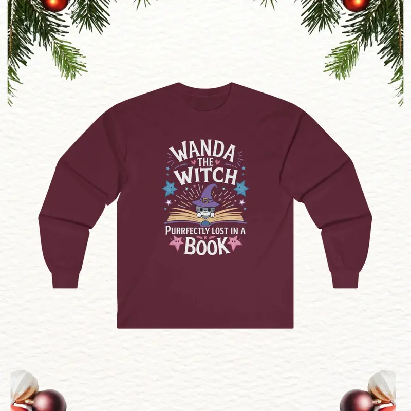 Witch's Wisdom Cotton Long Sleeve Tshirt 9