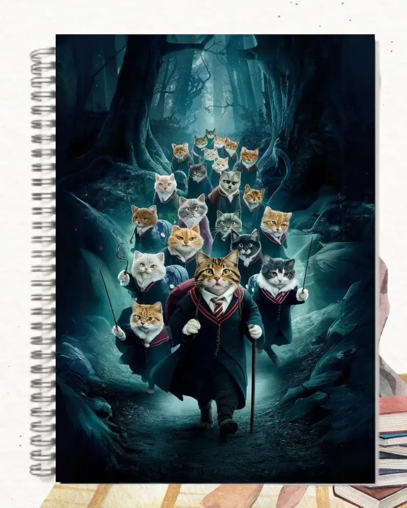 Wizard Thought Ruled Line Notebook 1