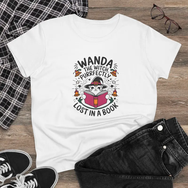 Wizard's Wand Women Cotton Tshirt 2