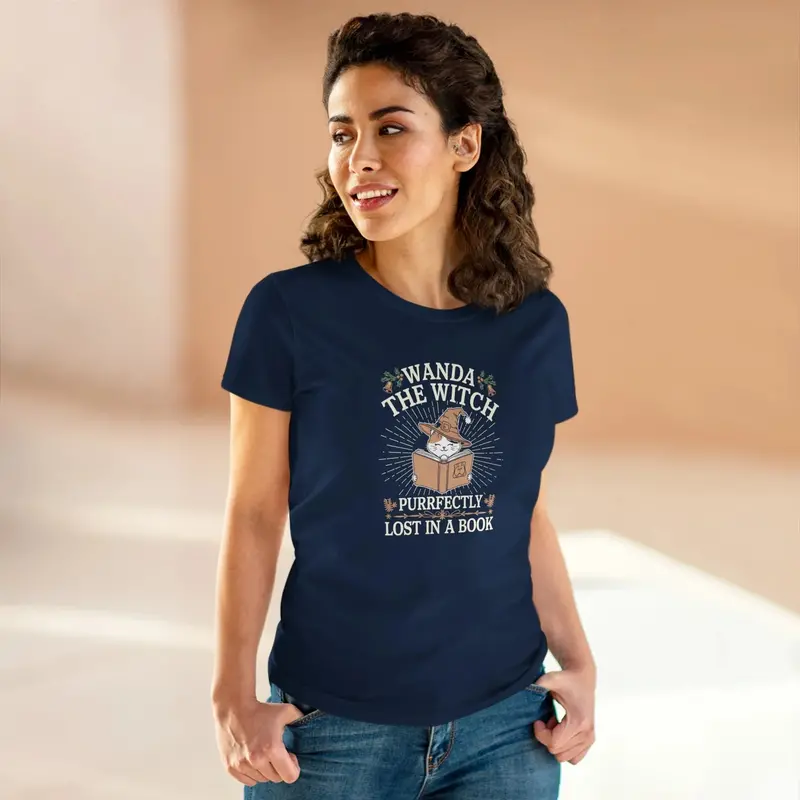 Wizard's Way Women Cotton Tshirt 12