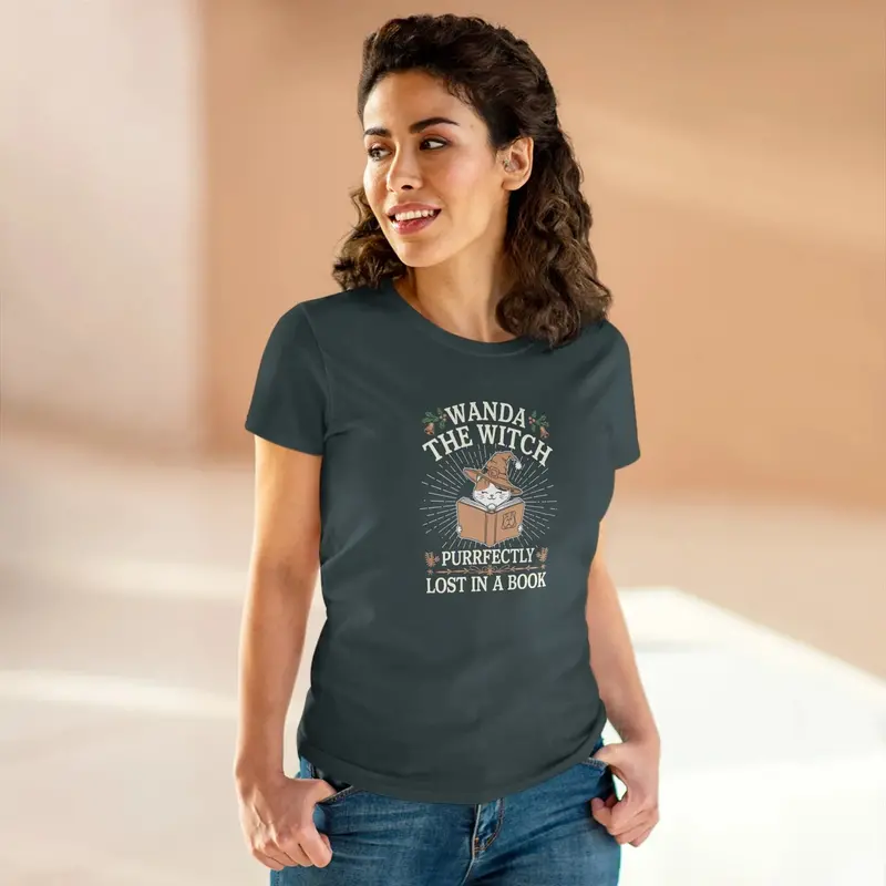 Wizard's Way Women Cotton Tshirt 22