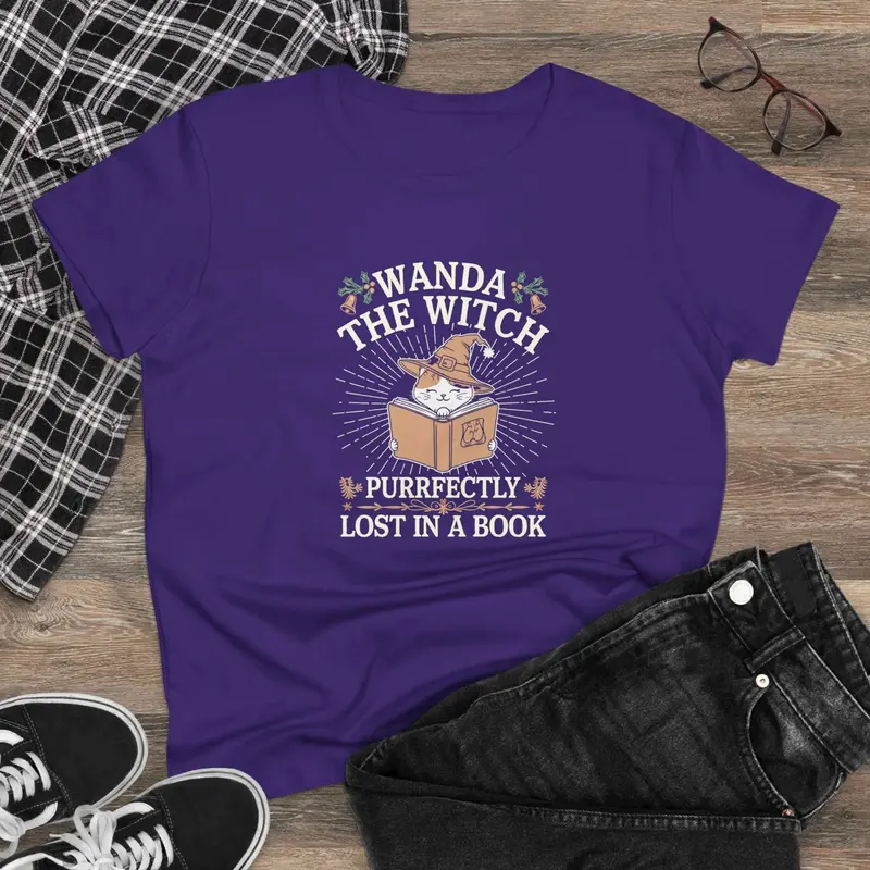 Wizard's Way Women Cotton Tshirt 5