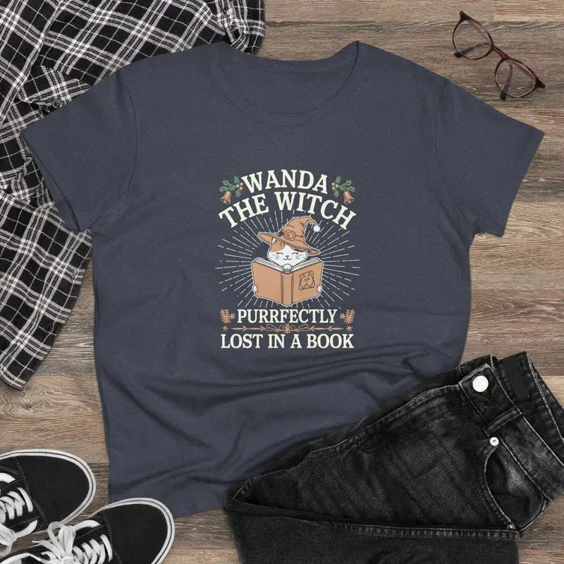 Wizard's Way Women Cotton Tshirt 8
