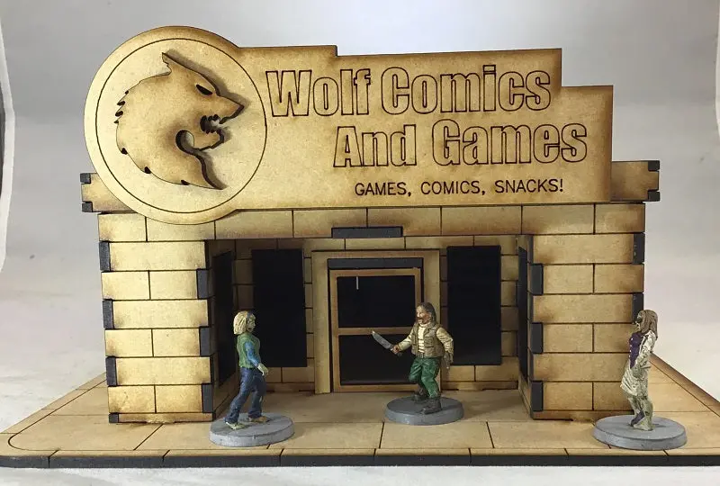 Wolf Comics 28Mm Building Kit 1
