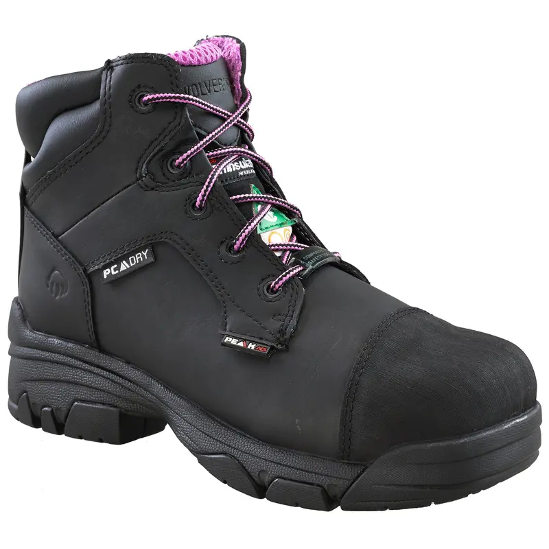 Wolverine Condor Women's 6" Waterproof Composite Toe Work Boot 75122 1