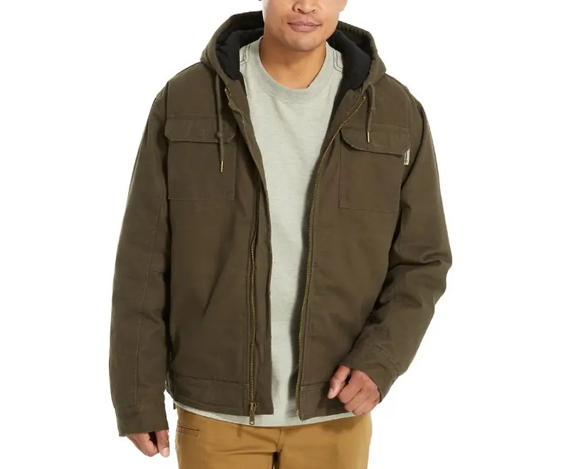 Wolverine Lockhart Hooded Insulated Work Jacket for Men
