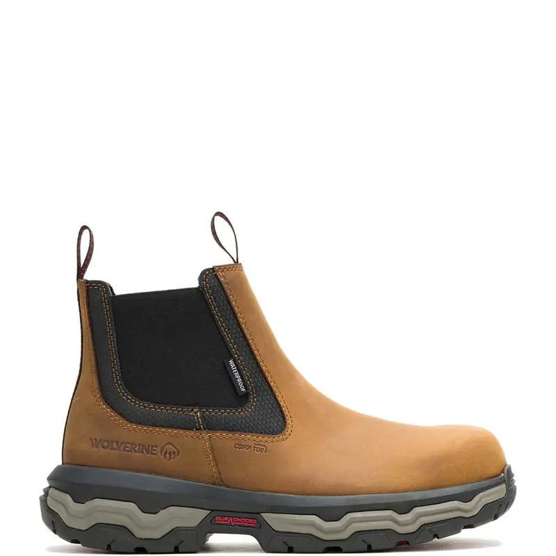 Wolverine Men's Alpha Infinity 6" Waterproof Comp Toe Chelsea Boot 1