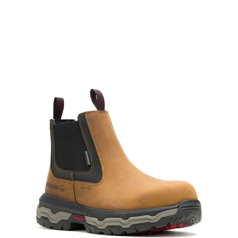 Wolverine Men's Alpha Infinity 6" Waterproof Comp Toe Chelsea Boot 2
