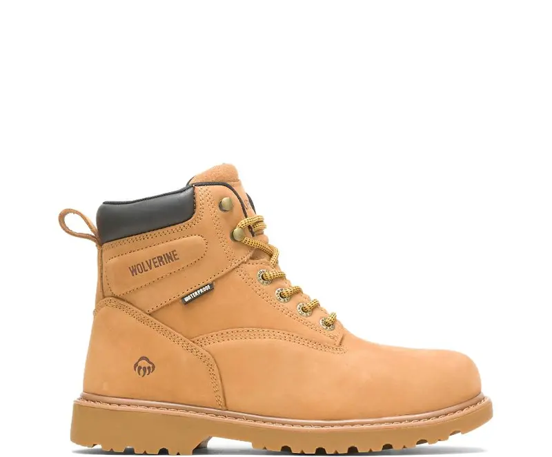 Wolverine Men's Floorhand 6" Waterproof Steel Toe Work Boot 1