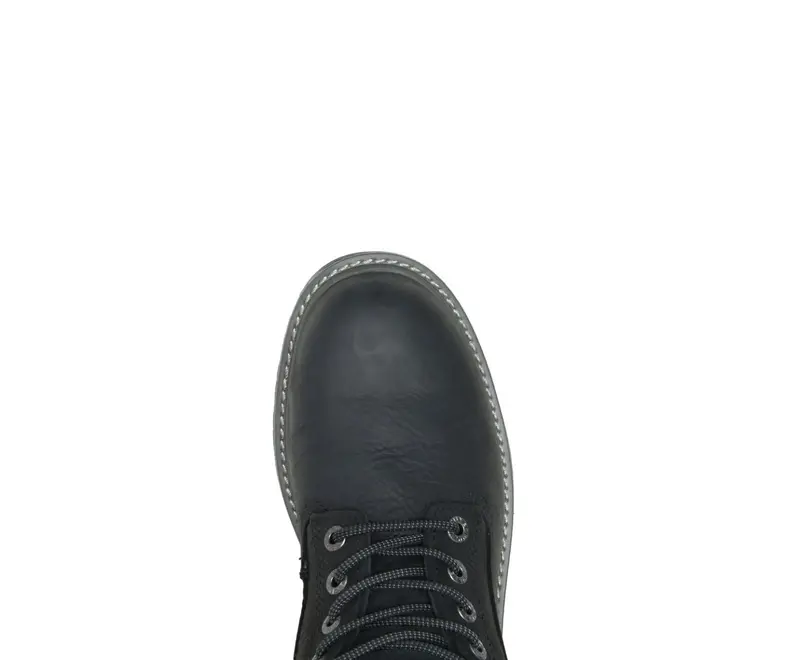 Wolverine Men's Floorhand 6" Waterproof Steel Toe Work Boot_Black 2