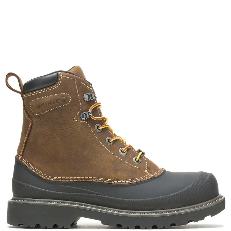 Wolverine Men's Floorhand Swamp 6" Waterproof Steel Toe Boot 1
